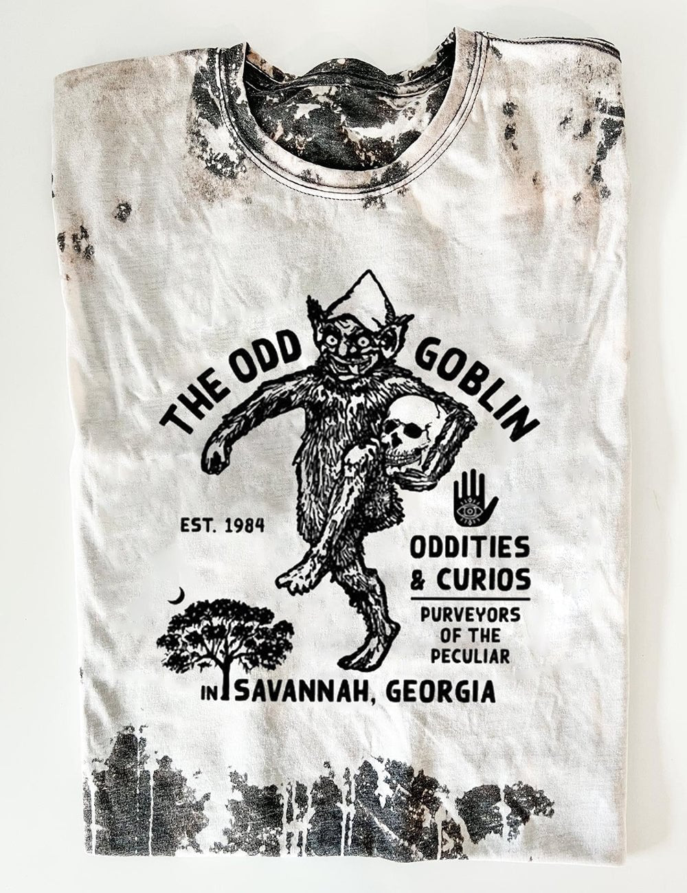 The Odd Goblin Print Casual T-shirt
