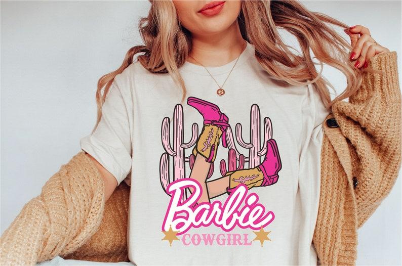 Barbie Cowgirl Birthday Party T-shirt