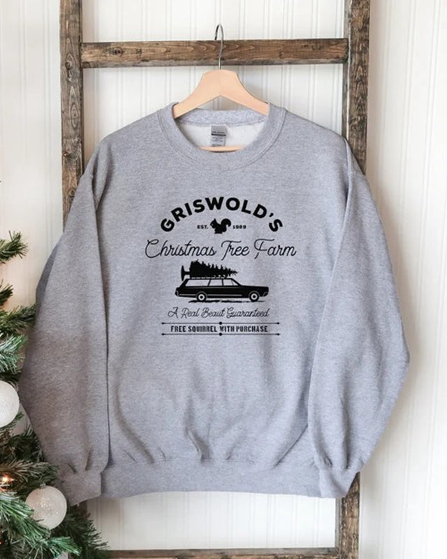 Christmas Tree Farm Sweatshirt Christmas Outfit