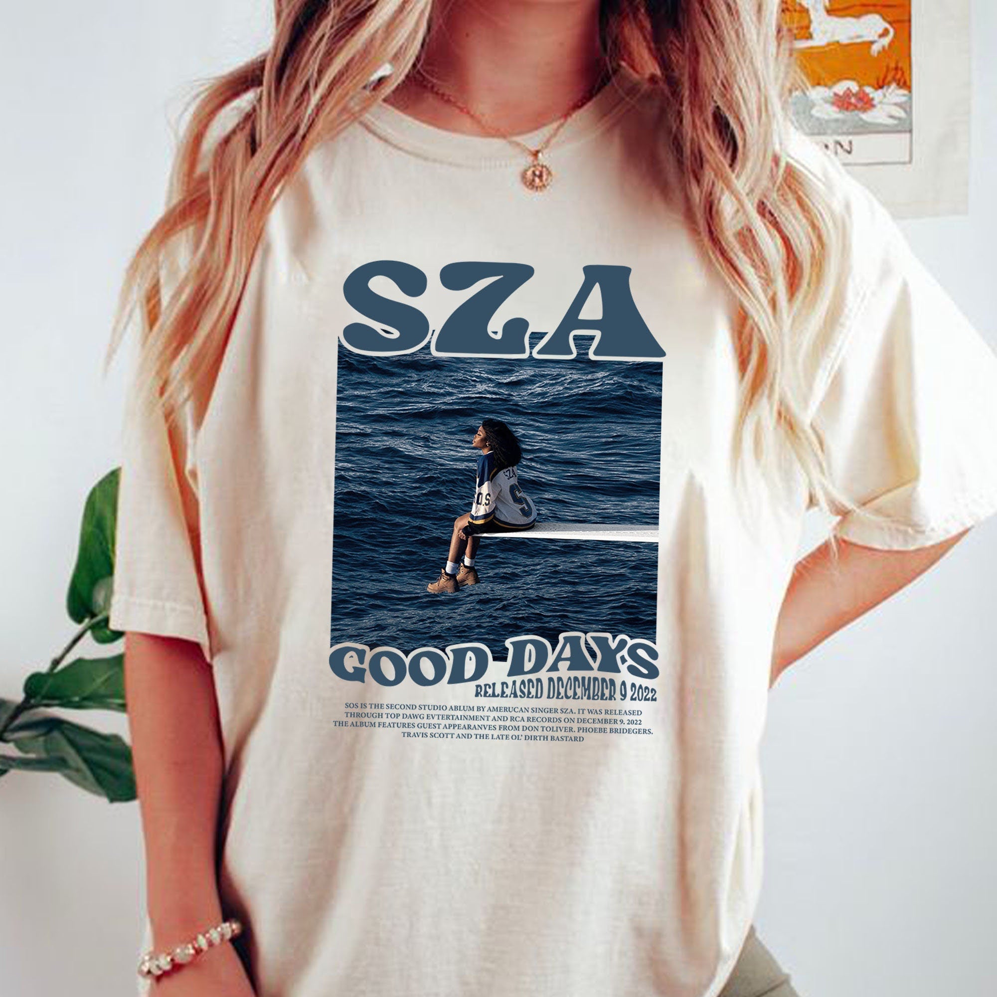 Sza Good Days Casual T-shirt