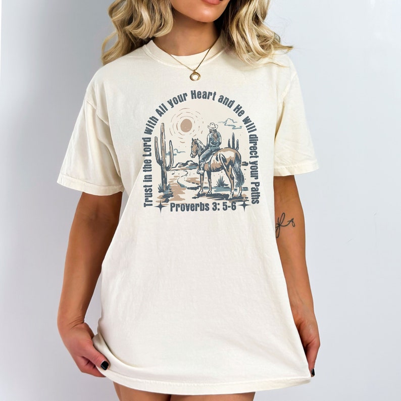 Boho Western Faith Graphic T-shirt