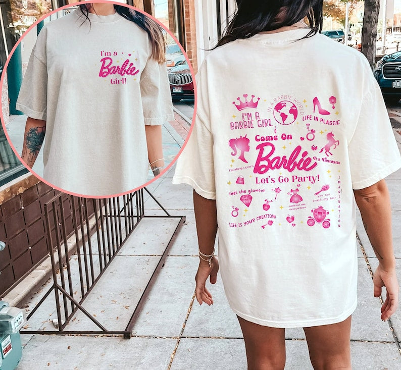 Barbie 2 Sides T-shirt