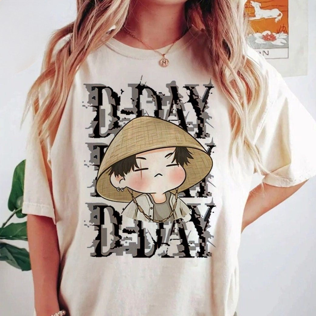 BTS D-Day Album Print T-shirt