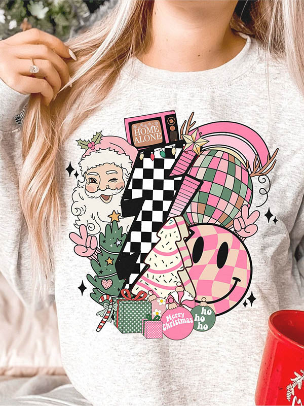 Retro Christmas Santa Claus Sweatshirt