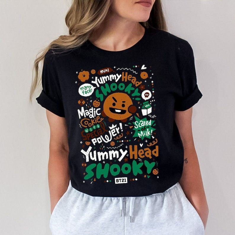 BTS Baby BT21 Shooky T-shirt