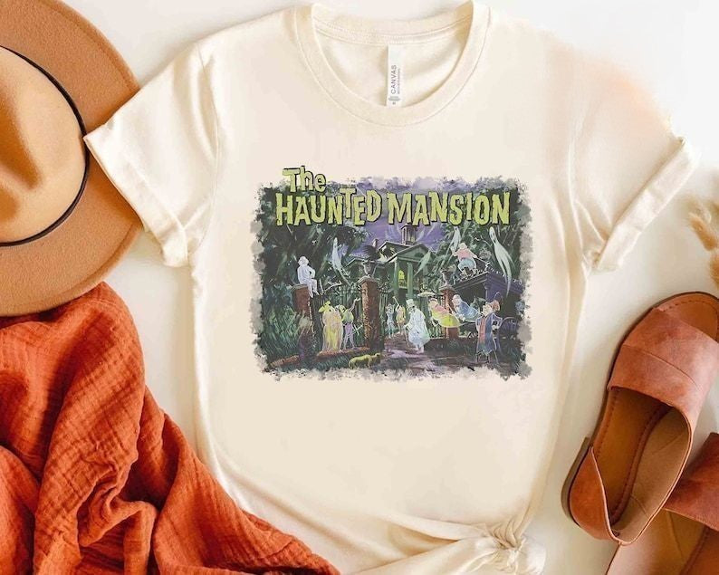 The Haunted Mansion House Stretching Room T-shirt