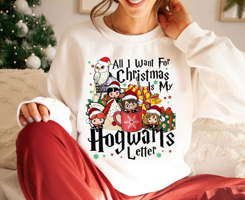 HP Wizard School Christmas Sweatshirt
