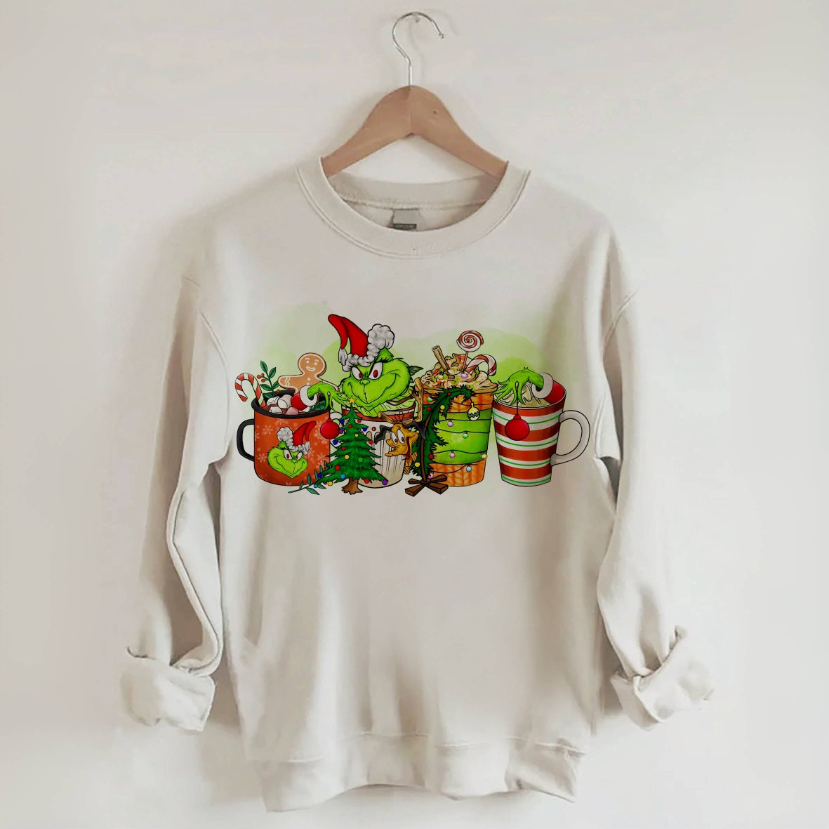 Christmas Coffee Drink Christmas Sweatshirt