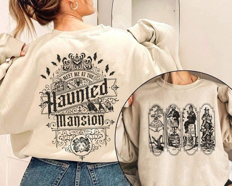 Two-Sided Haunted Mansion Sweatshirt