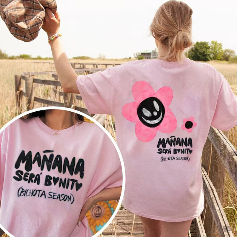 Double Side Manana Sera Bonito Tour 2023 T-shirt