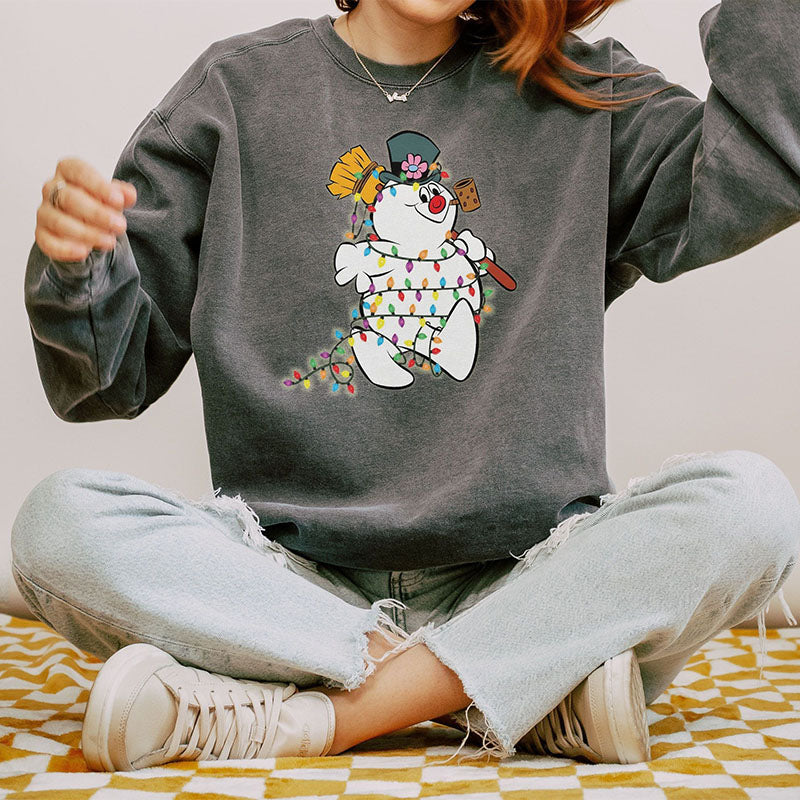 Funny Snowman Holiday Sweatshirt