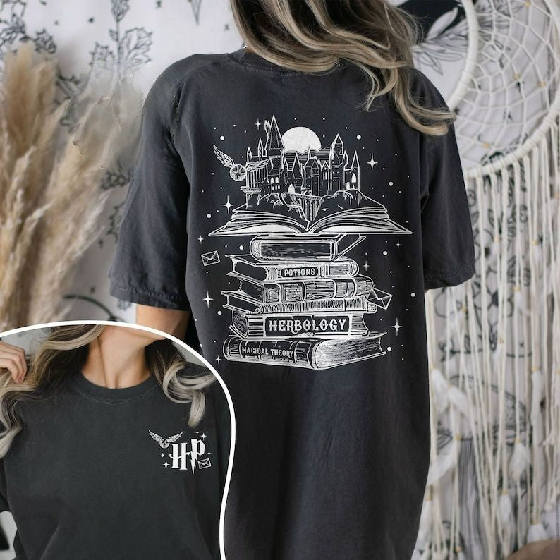 Wizard Castle Book Casual T-shirt