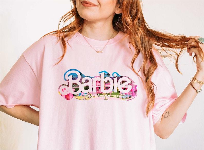 Barbie 2023 Print Casual T-shirt