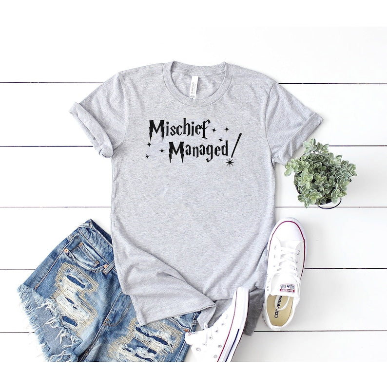 Mischief Managed Print T-shirt