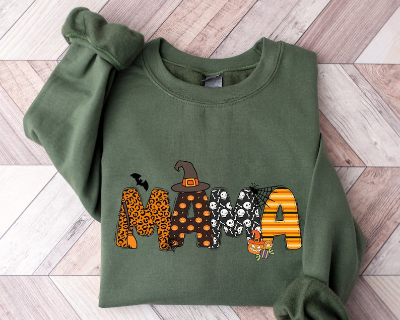 Mama Halloween Sweatshirt