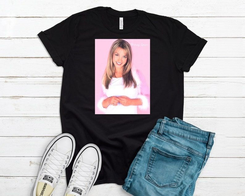 Britney 90's Music Casual T-shirt
