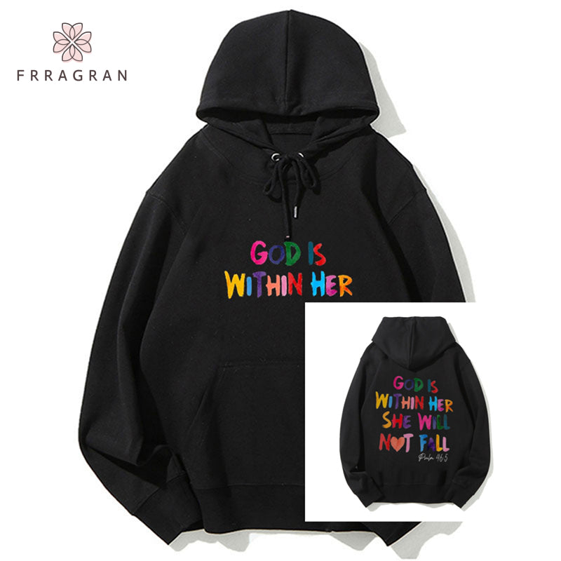 She Will Not Fall Hoodie