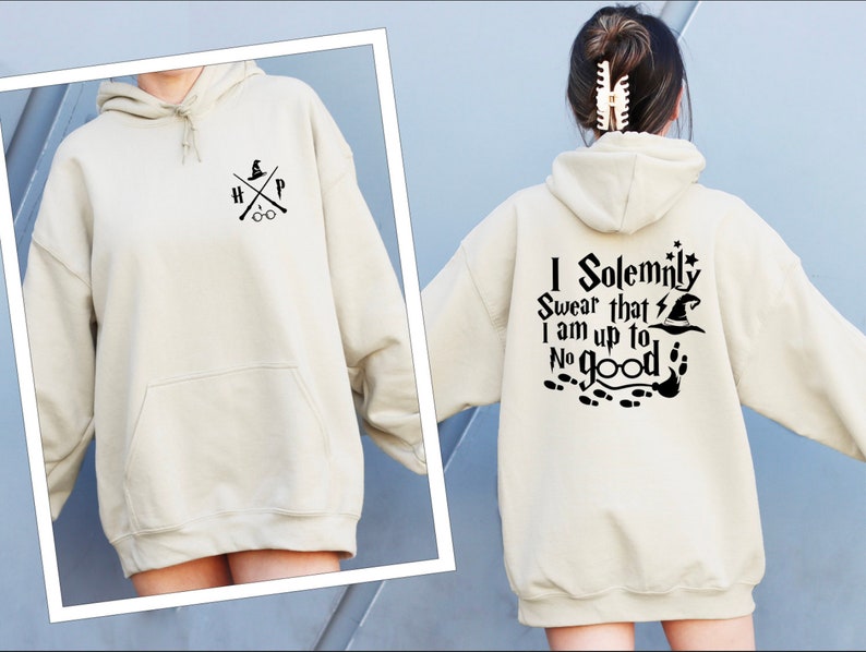Wizard Glasses Casual Hoodie