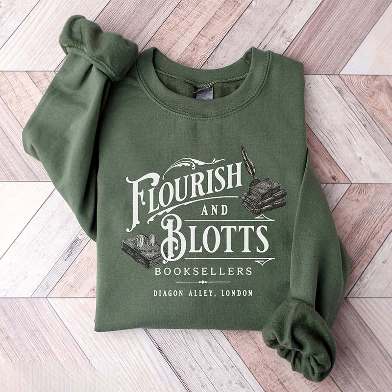Flourish Blotts Vintage Sweatshirt