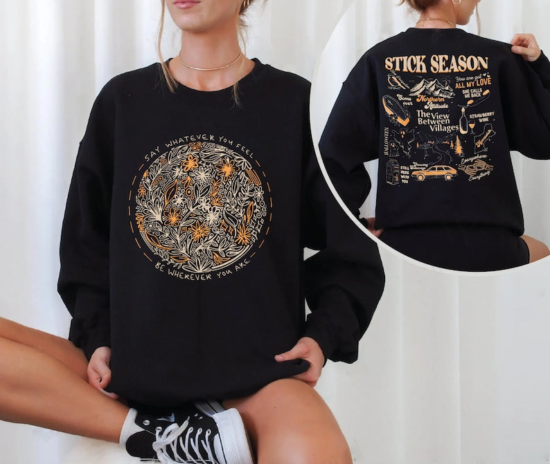 Vintage Stick Season 2023 Two-Sided Sweatshirt