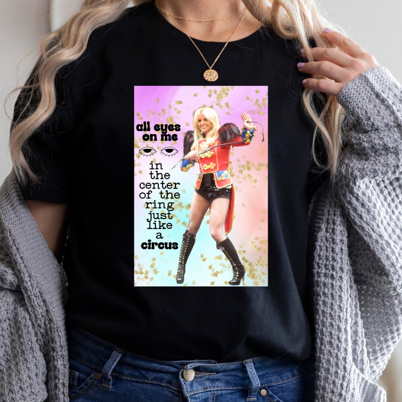 Britney Spears All Eyes On Me T-shirt