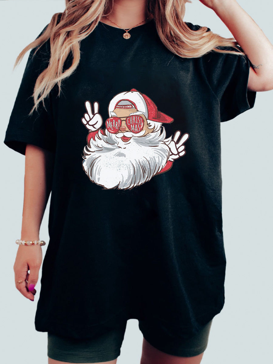 Vintage Santa Christmas T-shirt