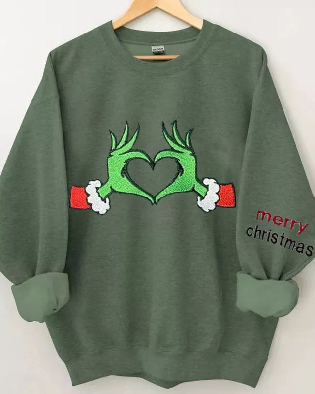 Whoville University Heart Sweatshirt
