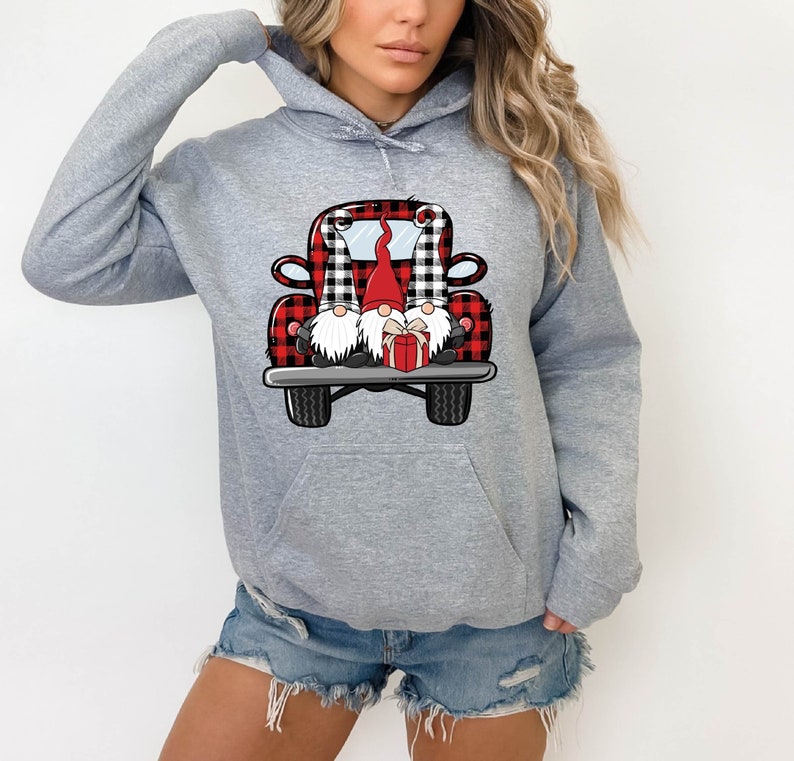 Cute Christmas Car Hoodie