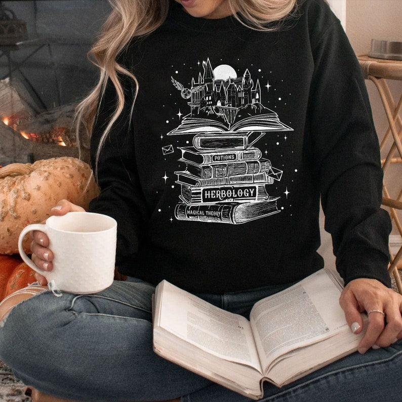 Wizard Castle Book Sweatshirt