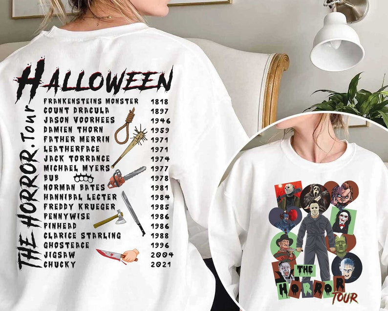 The Horror Tour Double Sided Sweatshirt