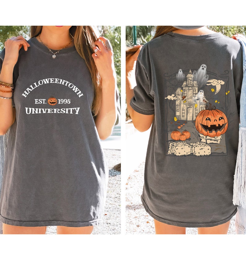 Halloween Ghost Print T-shirt