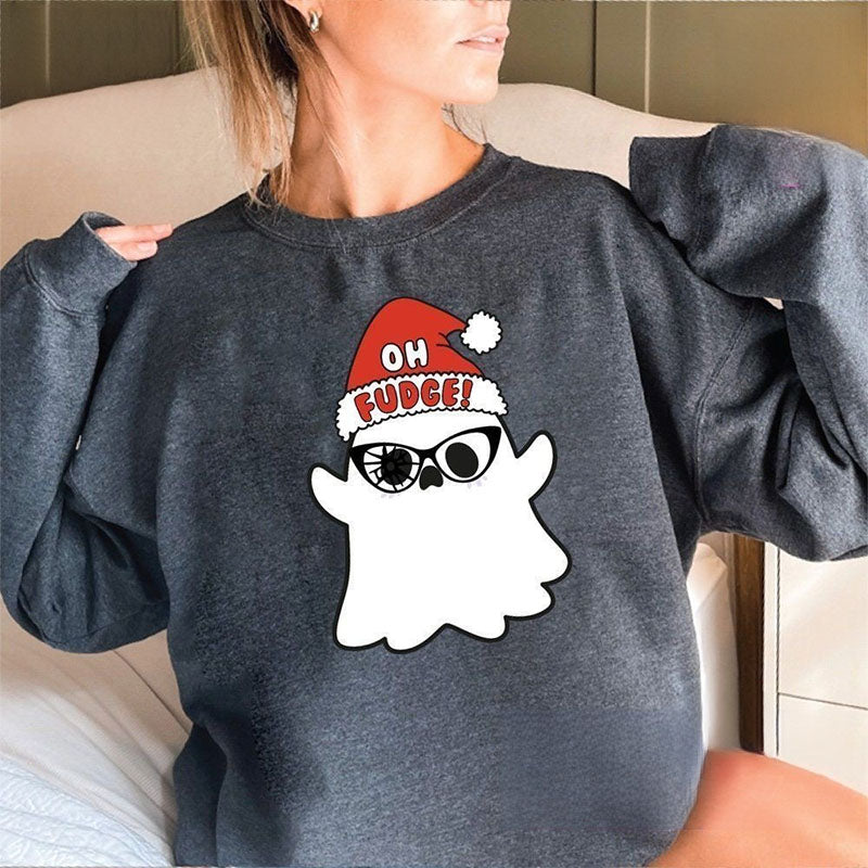 Funny Ghost Christmas Sweatshirt