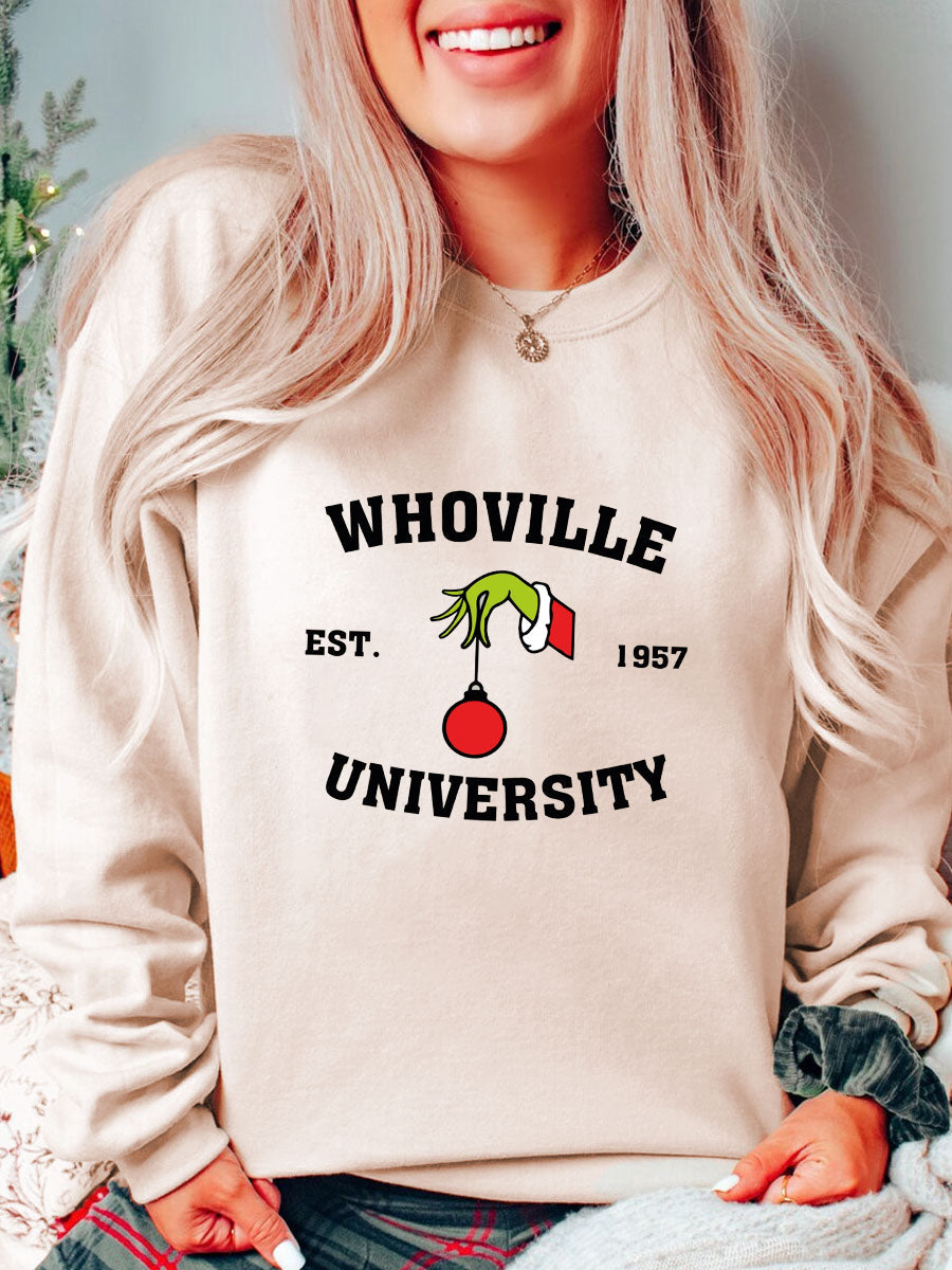 Christmas University Est 1957 Sweatshirt