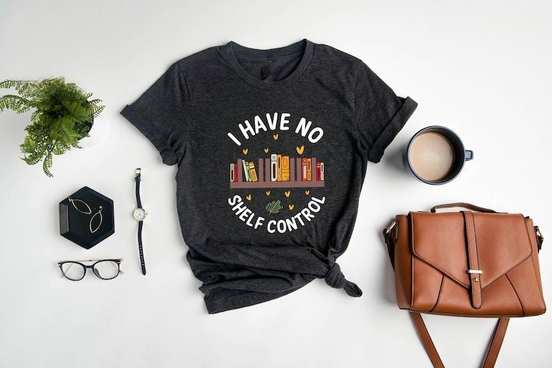 Funny Bookworm Casual T-shirt