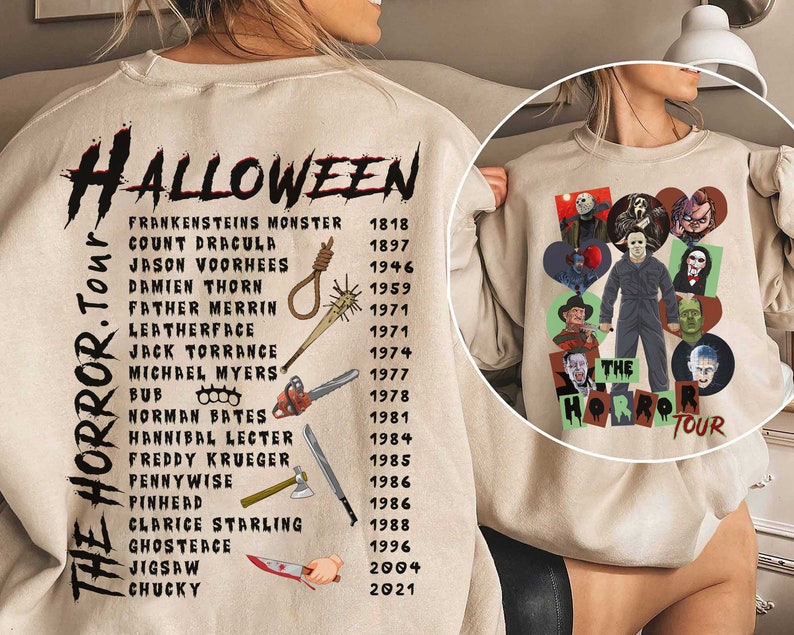 The Horror Tour Double Sided Sweatshirt