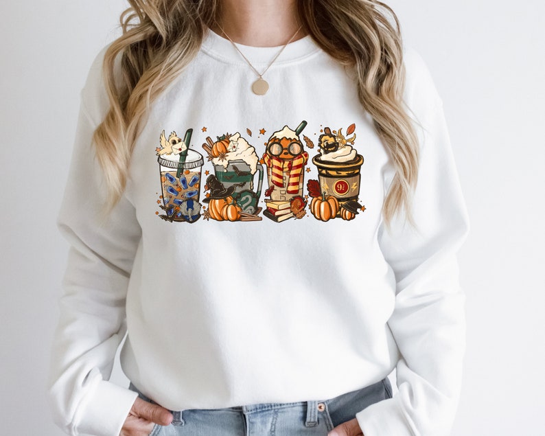 Halloween Horror Coffee Sweatshirt