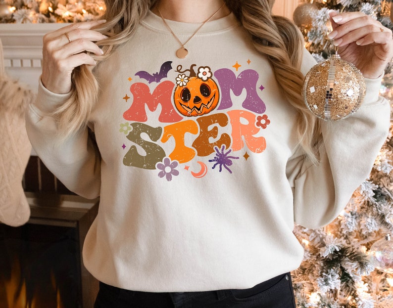 Halloween Momster Sweatshirt