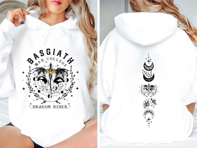 Fourth Wing Bookish Trendy Hoodie