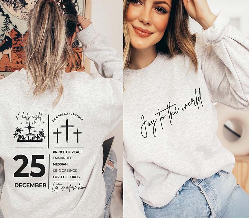 Faith Christmas Faith Sweatshirt
