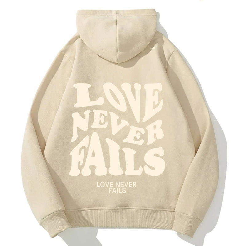Love Never Fails Hoodie