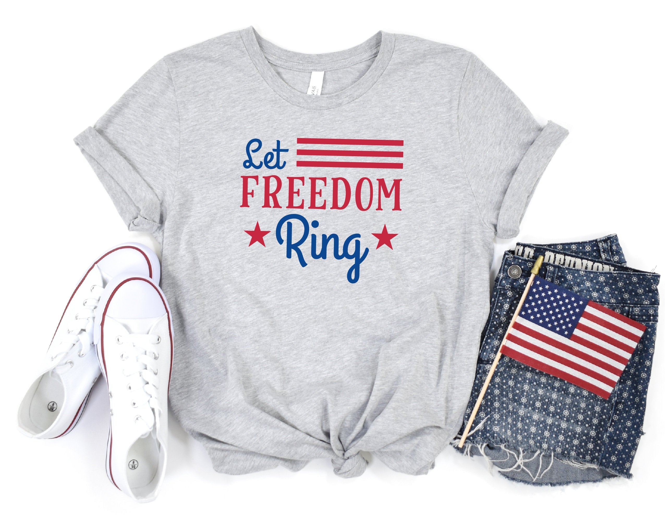 Independence Day Let Freedom Ring T-shirt