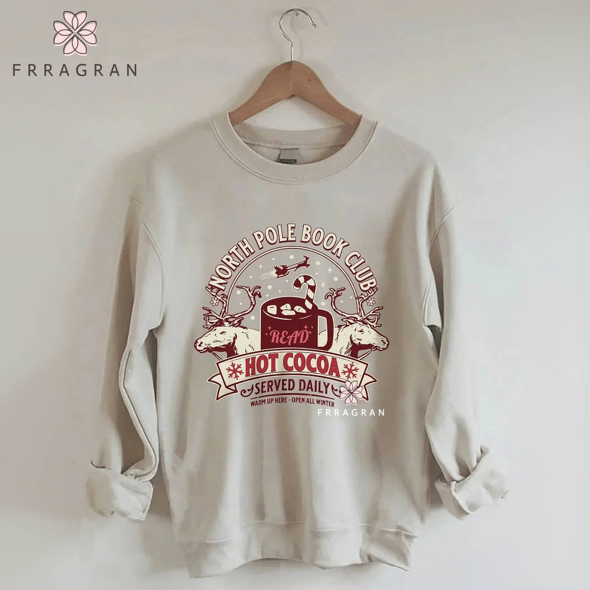 North Pole Book Club Sweatshirt
