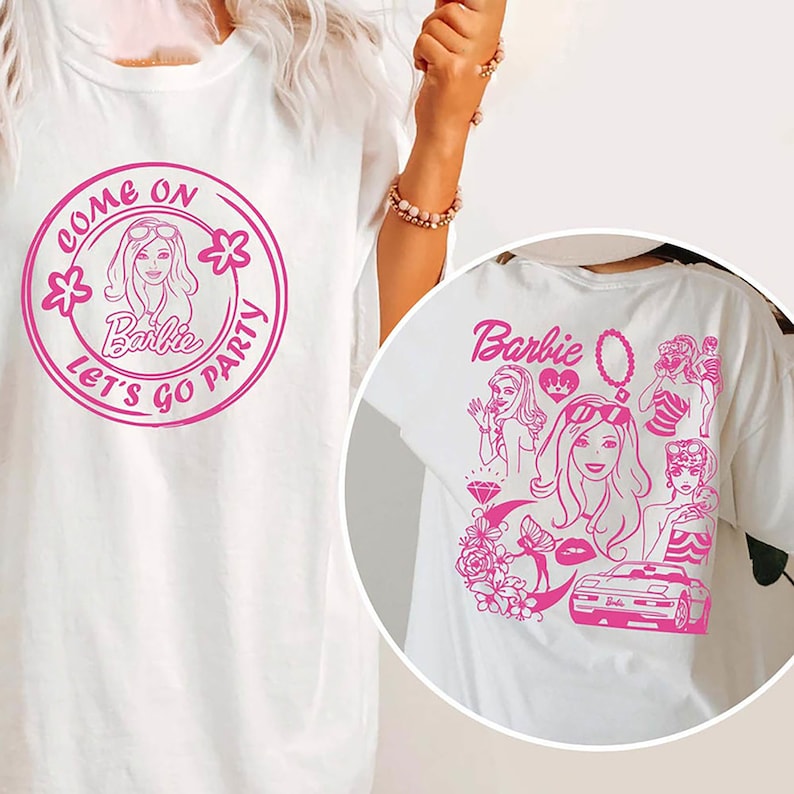 Come On Barbie Let's Go Party Cute T-shirt